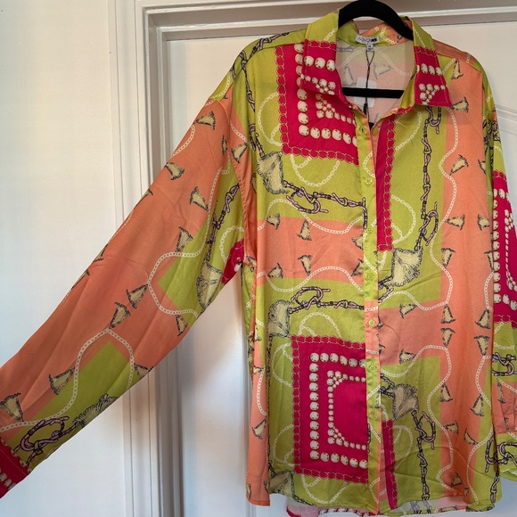 Satin Short Set - Picture 2 of 5